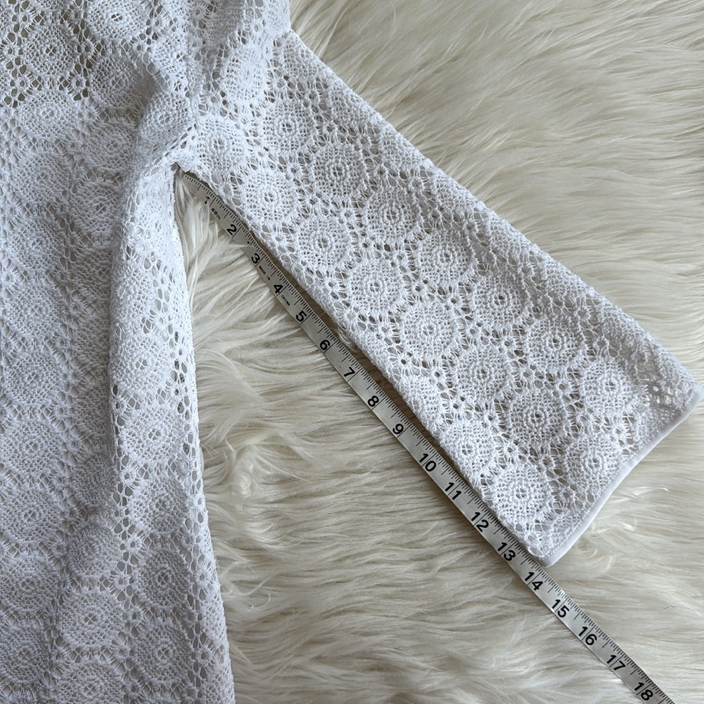 Lilli Pulitzer "Topanga" Lace White Tunic/Dress Size XS - Picture 12 of 14
